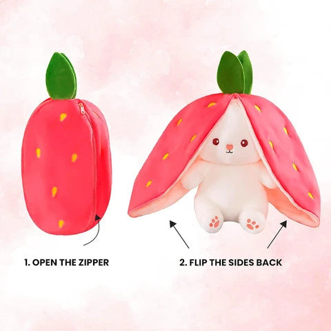 Strawberry Zip Rabbit 35cm!
