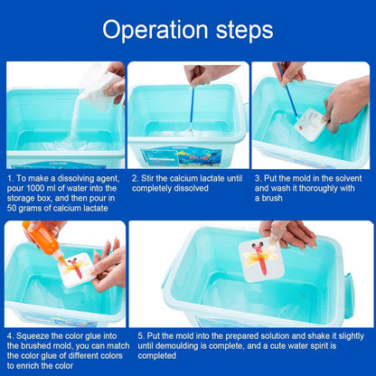 Handmade Water Toys Water Elf Set Ocean - Magic Water Toy Kit